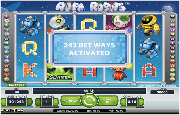 243 Ways Online Slots at mobile casinos