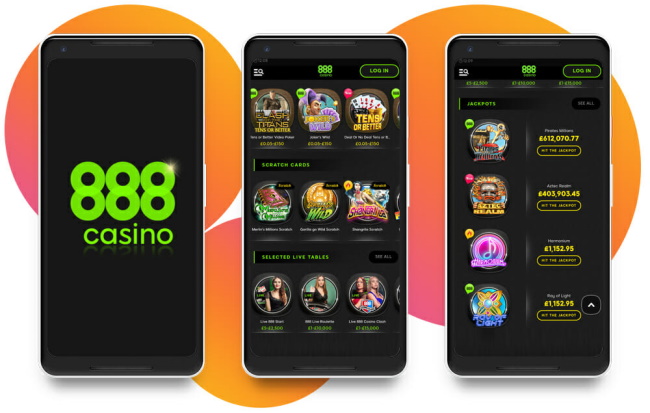 888Casino Available for Mobile