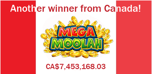 Mega Moolah Canadian winners