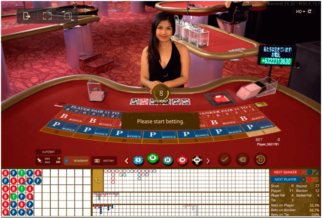 Free Baccarat games