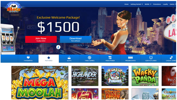 All Slots Casino Canada