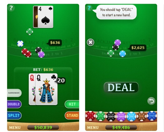 Blackjack by Barium App