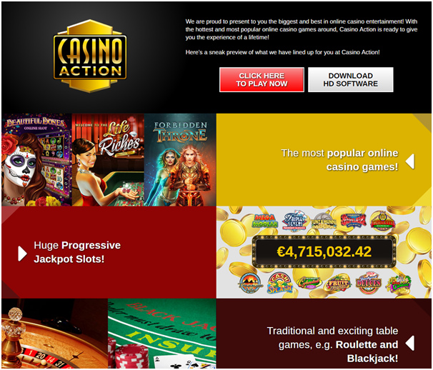 Casino Action games