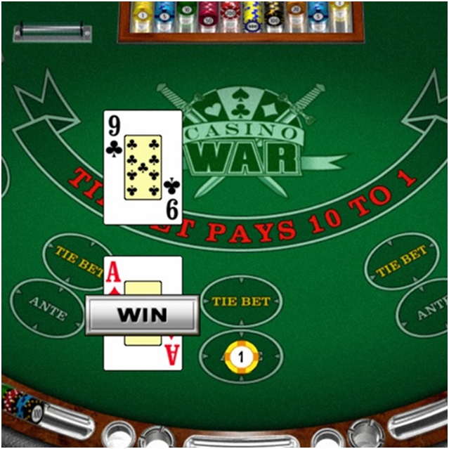 Casino War game rules