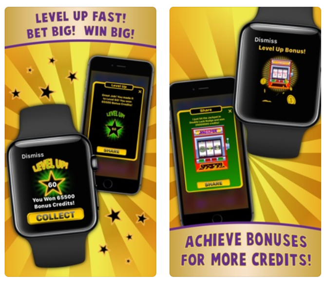 Double Luck Nudge – The first slot to play with Apple Watch