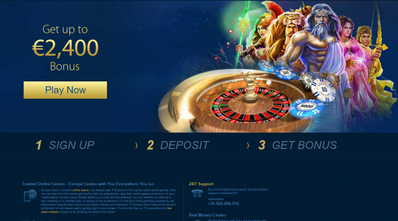 Europa Casino Canada