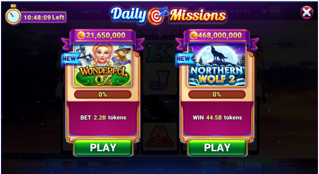 GSN casino daily missions