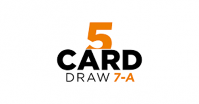 How to play 5 card draw 7 ace poker
