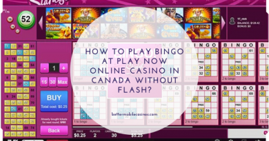 How to play bingo at PlayNow online casino in Canada without flash
