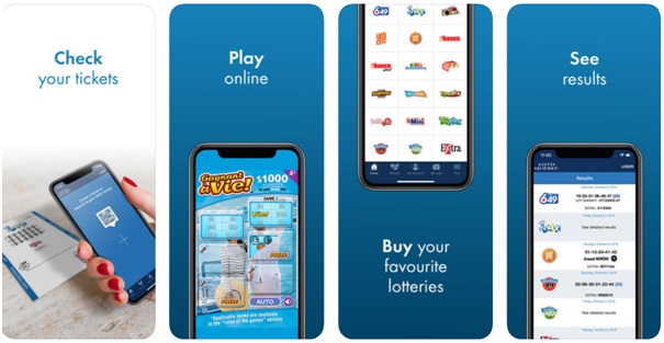 Lotto Quebec mobile app