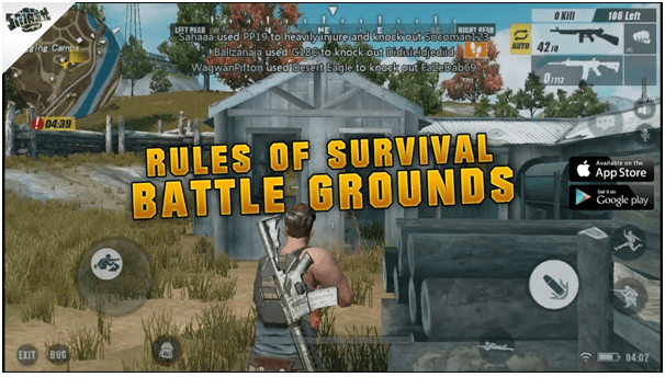 PUBG game play