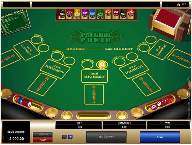 Pai Gow Game