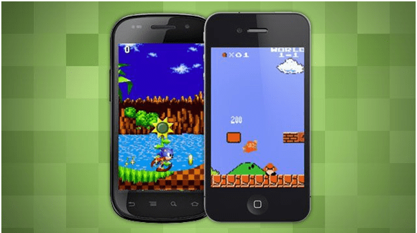 Retro games on iphone