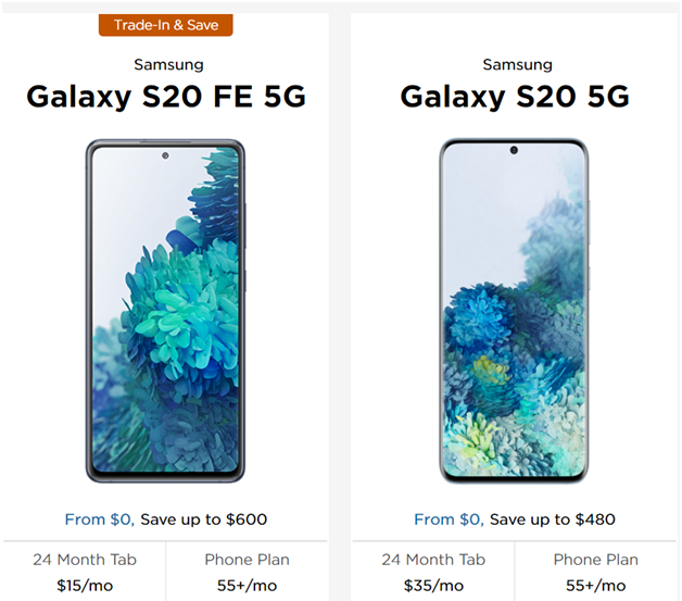 Samsung Freedom mobile plans