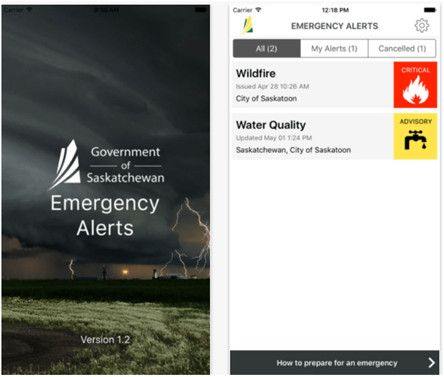 Saskatchewan Emergency Alert
