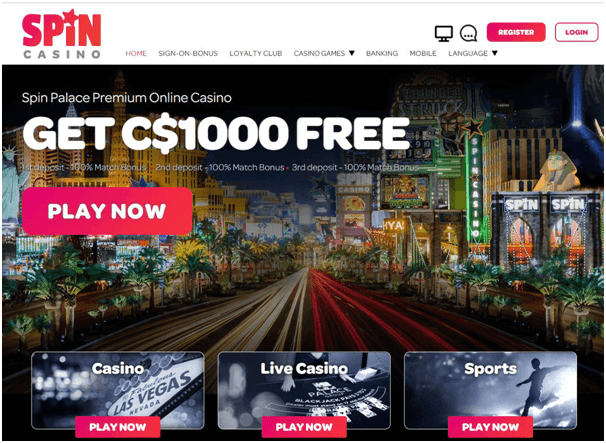 Promotions at Spin Casino