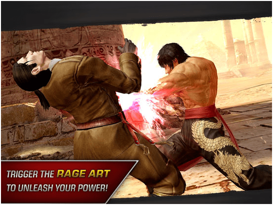 Tekken game app features