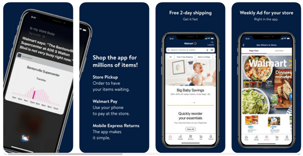 Walmart app