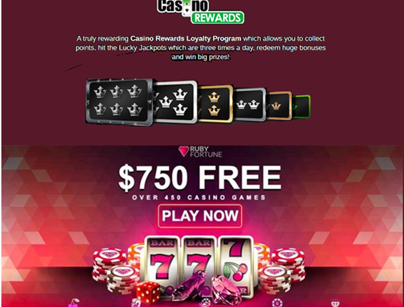 What is the Loyalty program for Canadians at Ruby Fortune Online Casino