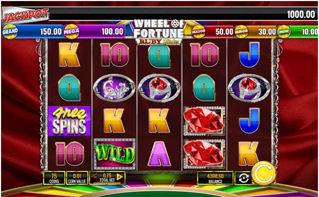 Wheel of Fortune ruby riches