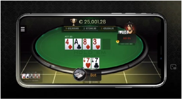 Which poker games can you play on your mobile
