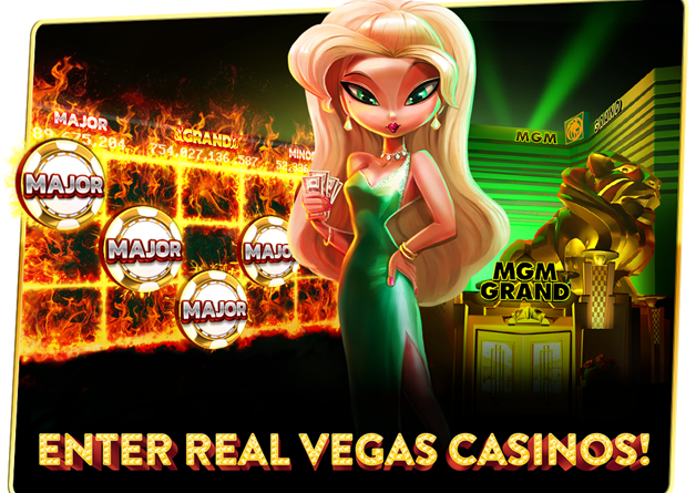 How to enter the Real Vegas casinos in Pop Slots with your mobile?
