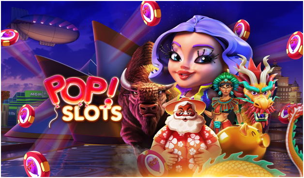 How to enter the Real Vegas casinos in Pop Slots with your mobile?